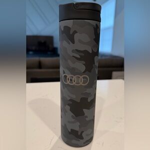 Audi Camo Stainless Steel double-walled water bottle